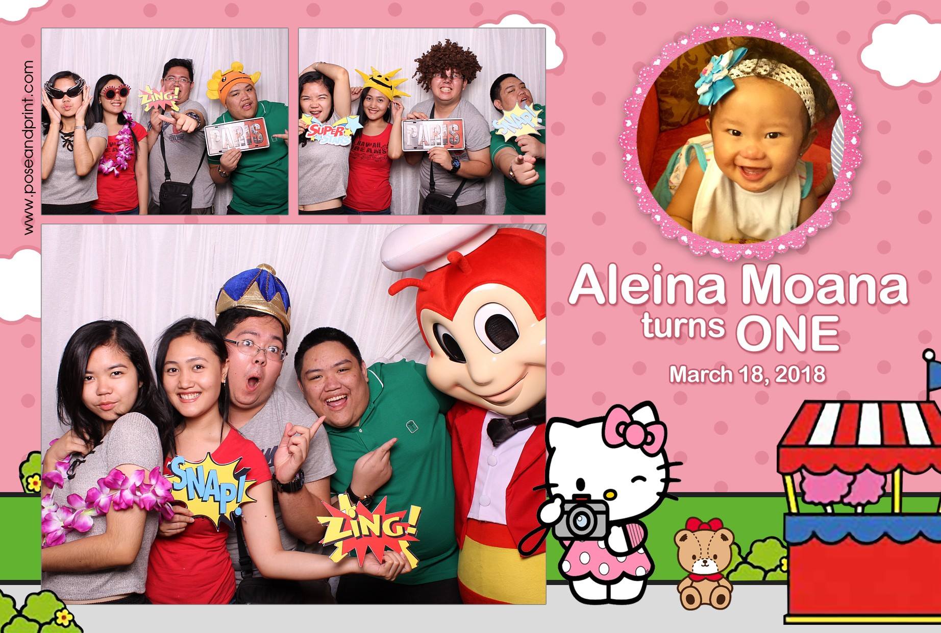 Aleina Moana’s 1st Birthday