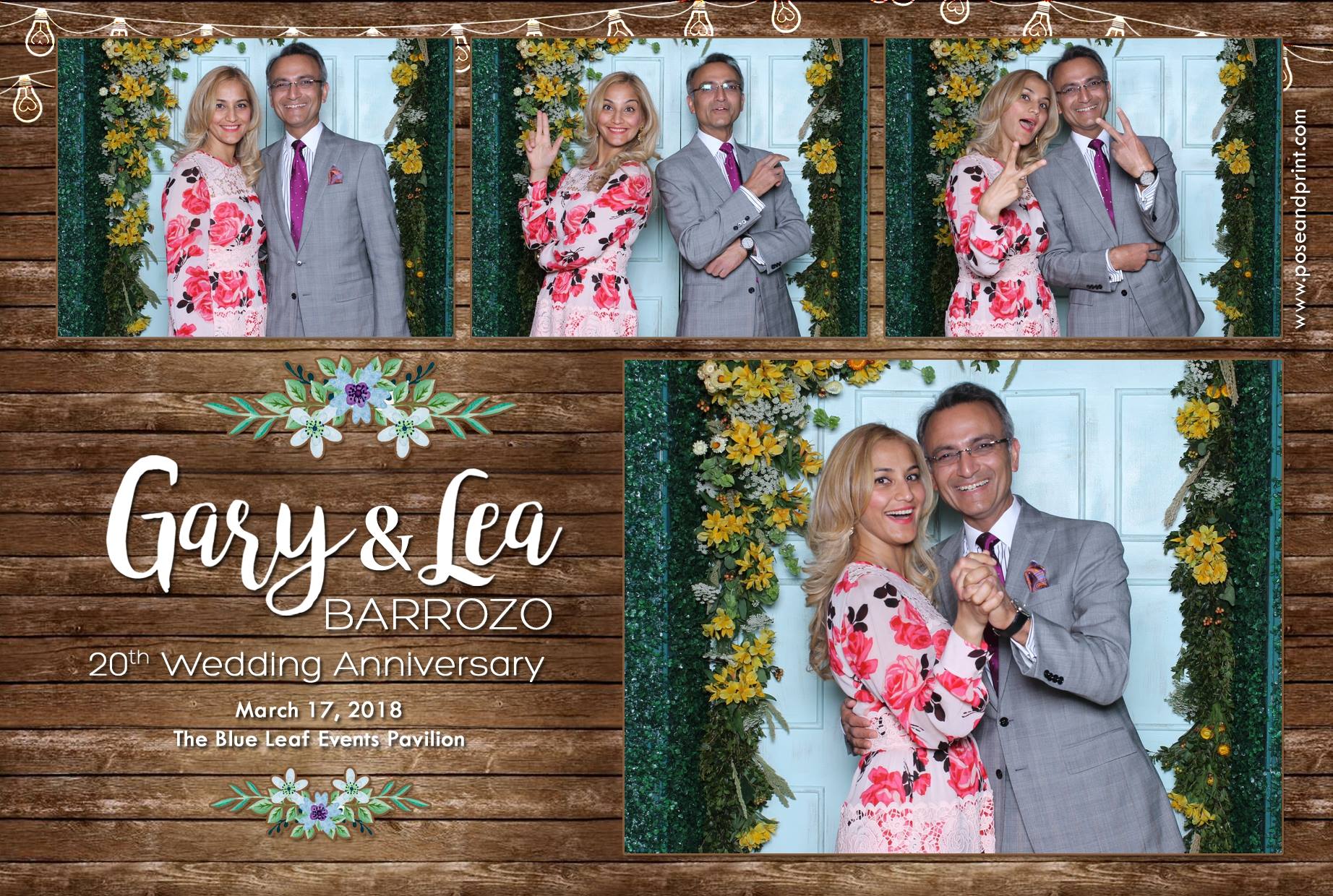 Gary and Lea’s 20th Wedding Anniversary