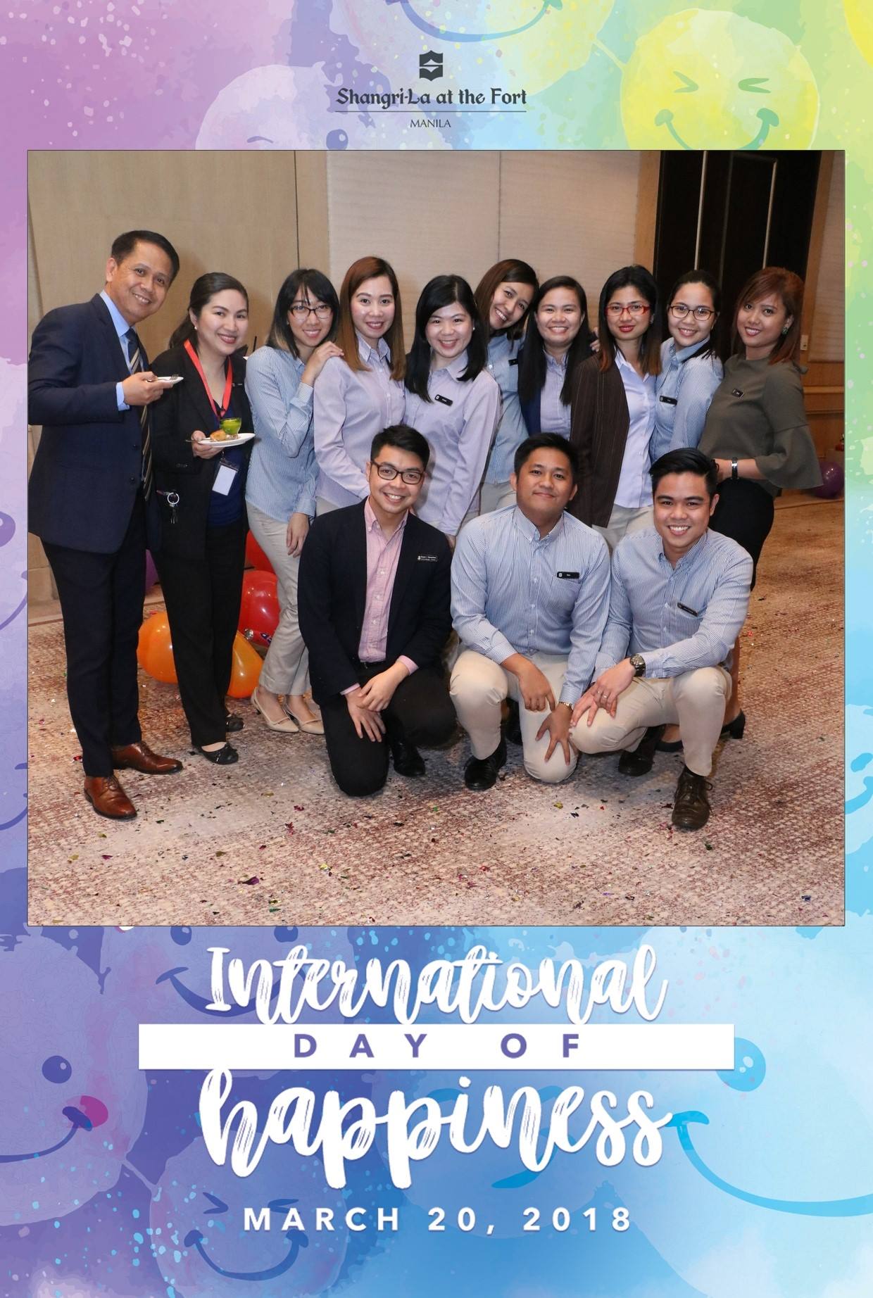 International Day of Happiness @ Shangri-La at the Fort