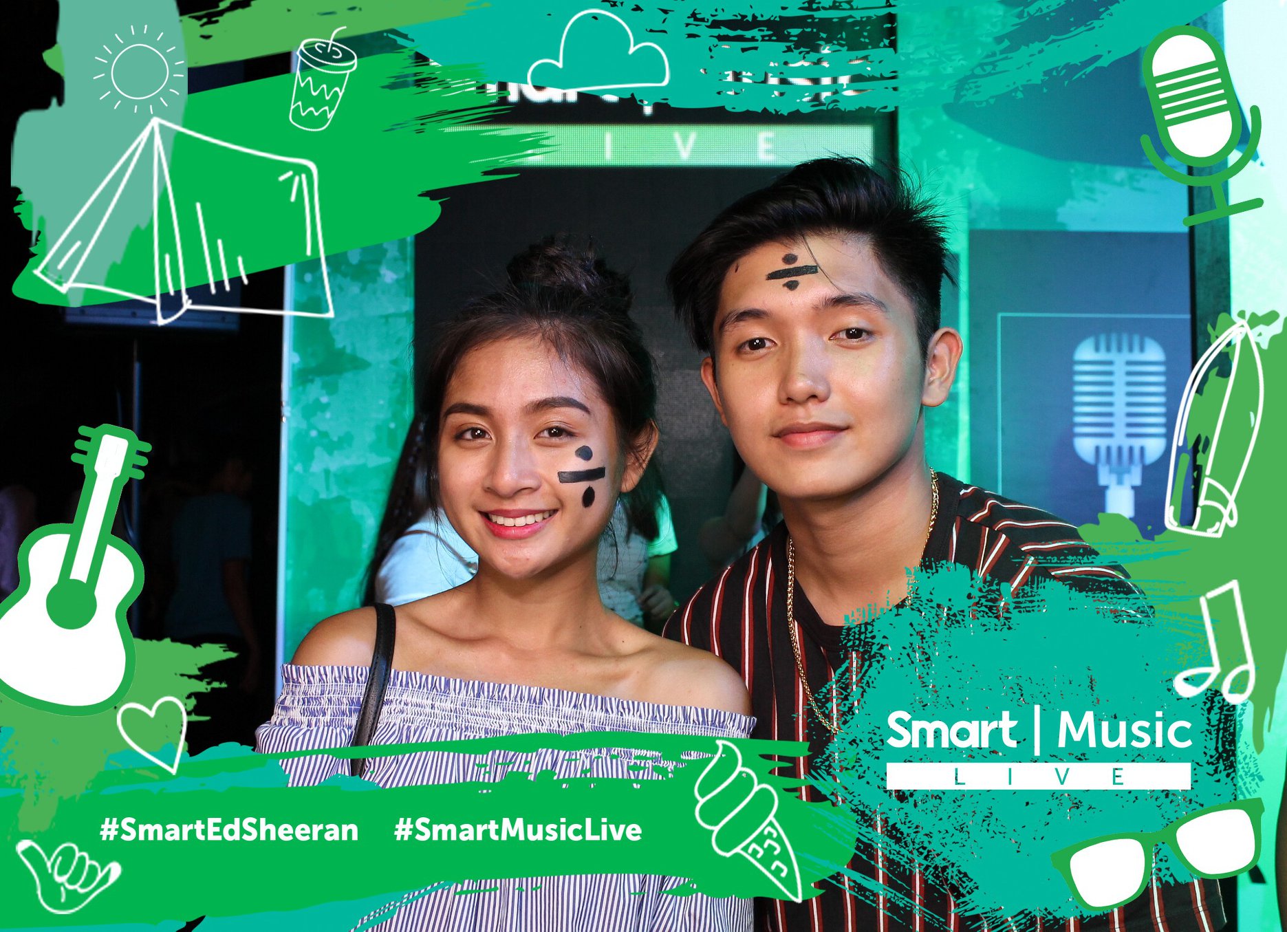 Smart Music Live at Ed Sheeran Concert