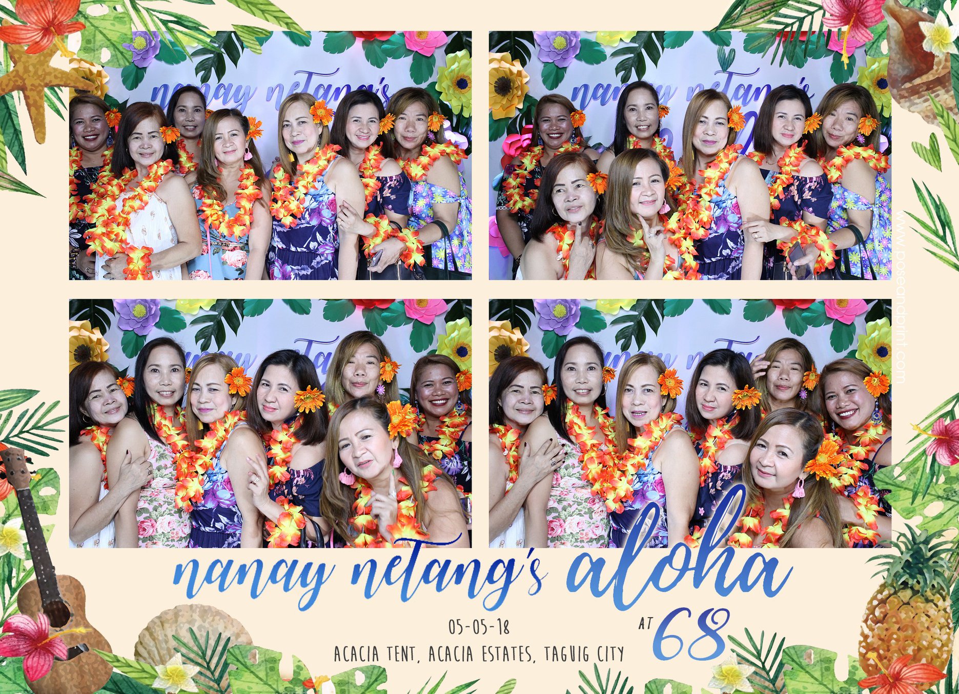 Nanay Netang’s Aloha at 68th Birthday