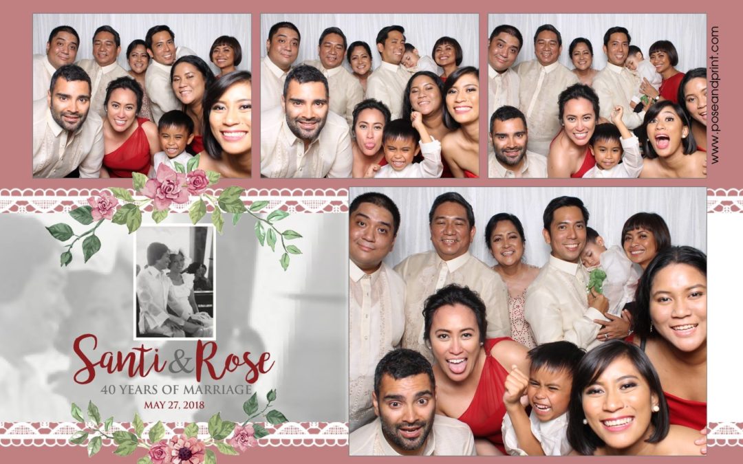 Santi and Rose’s 40th Wedding Anniversary