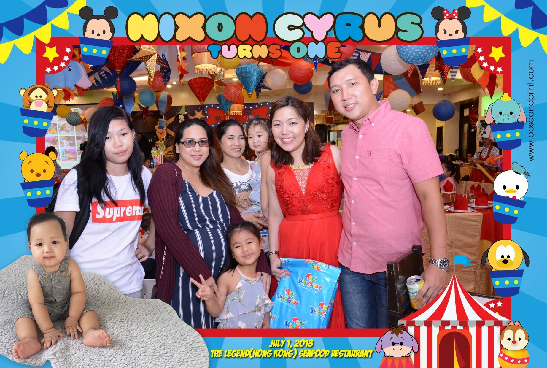 Nixon Cyrus’ 1st Birthday – Photoman