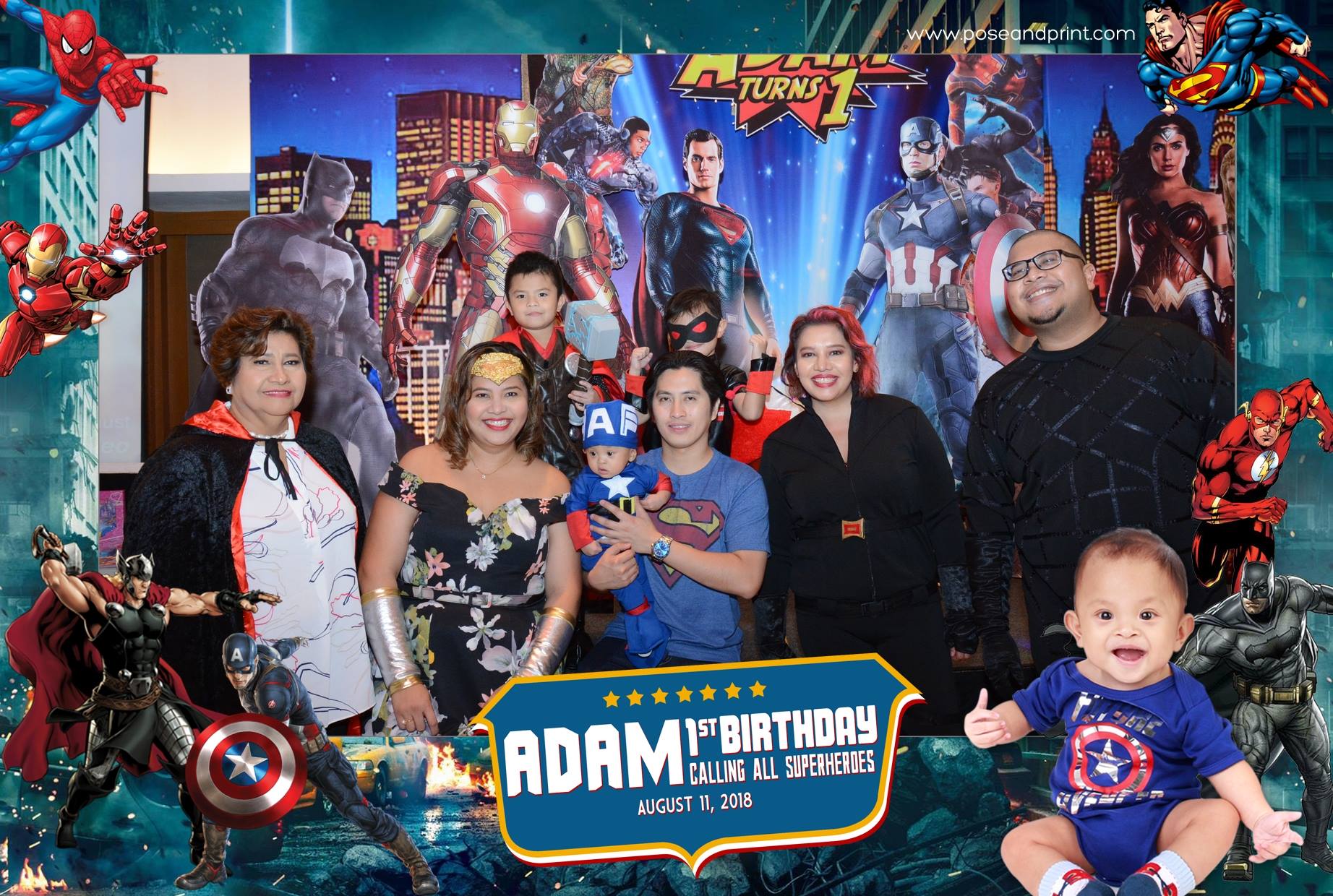 Adam’s 1st Birthday – Photoman
