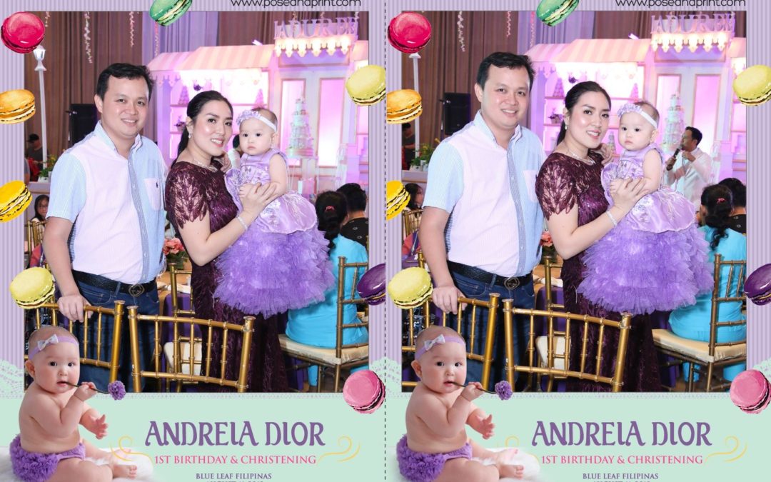 Andreia Dior’s Christening & 1st Birthday – Photoman