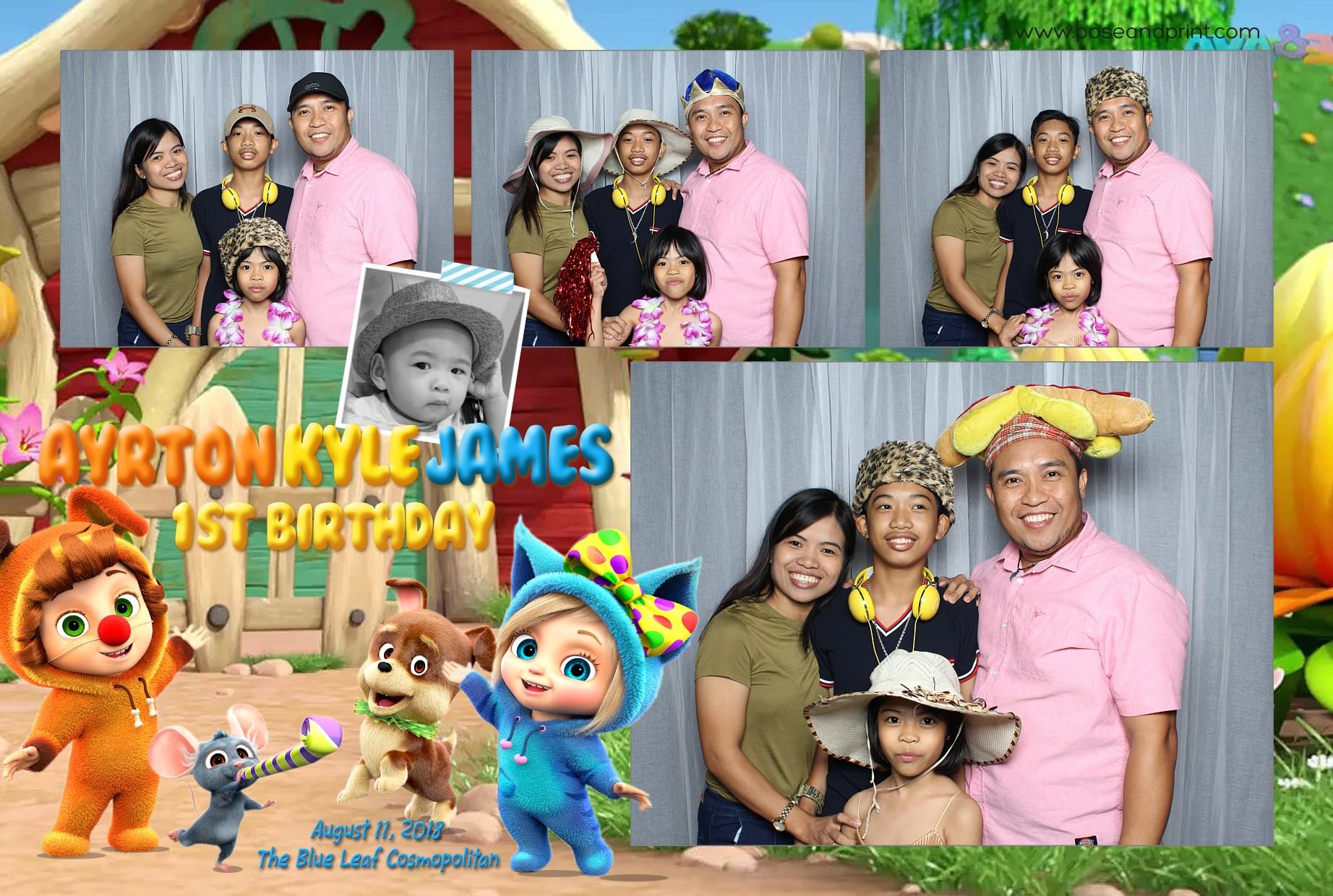 Ayrton Kyle Jame’s 1st Birthday