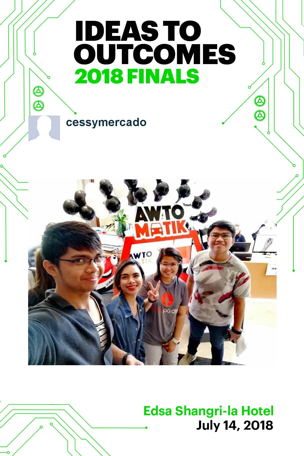 Ideas To Outcomes 2018 Finals – Hashtag Project