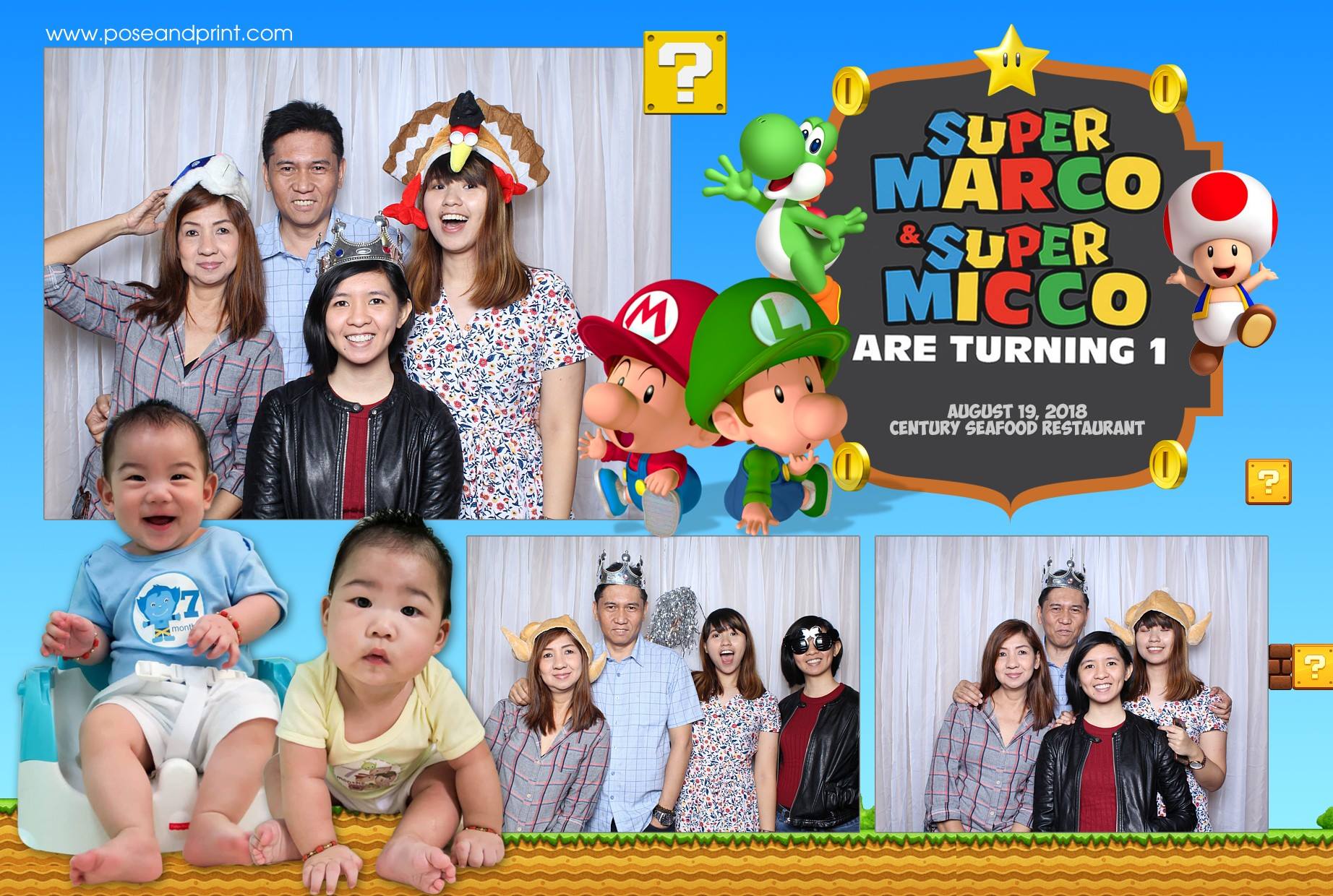 Marco and Micco’s 1st Birthday