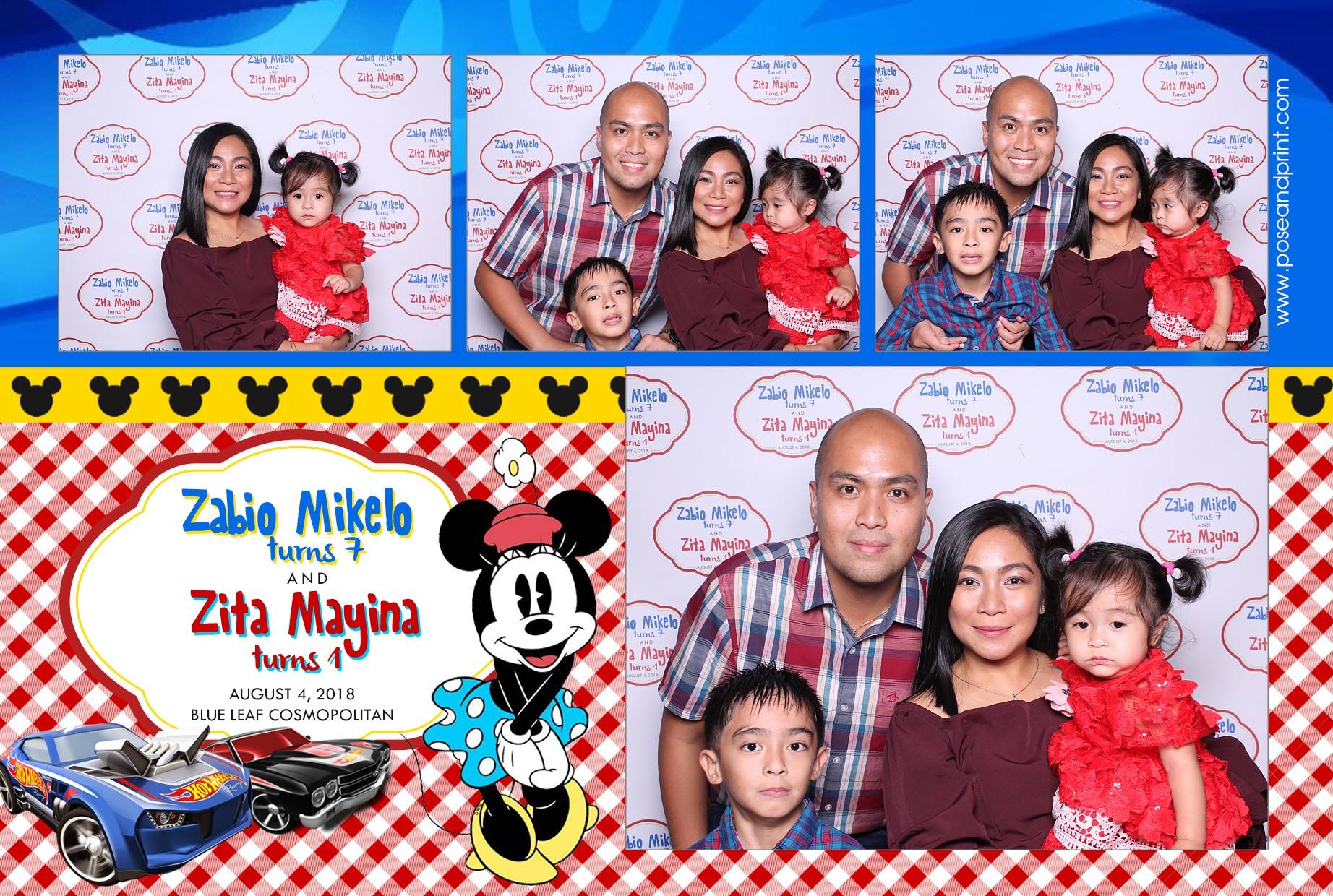 Zabio’s 7th and Zita’s 1st Birthday