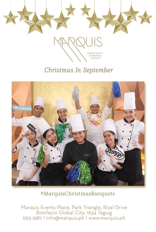 Marquis’ Christmas in September
