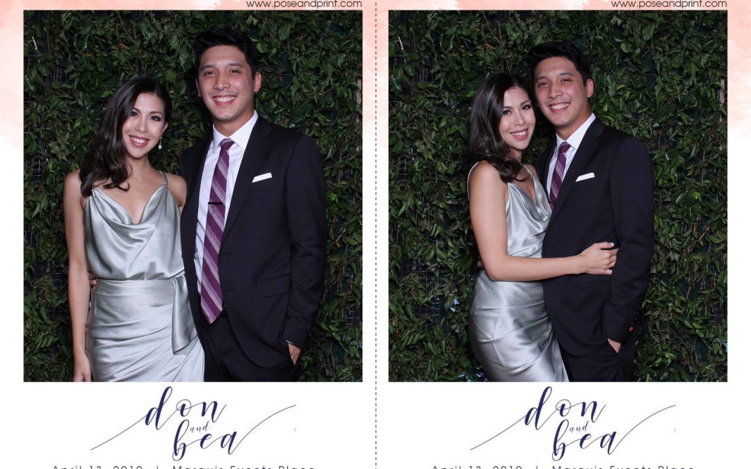 Don and Bea’s Wedding – Booth 1