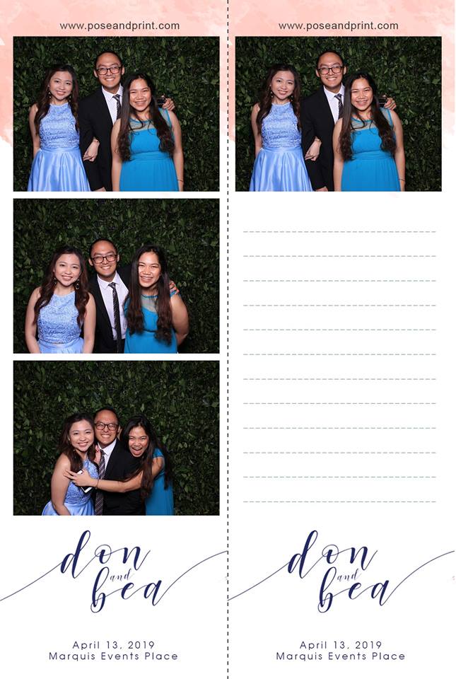Don and Bea’s Wedding – Booth 2
