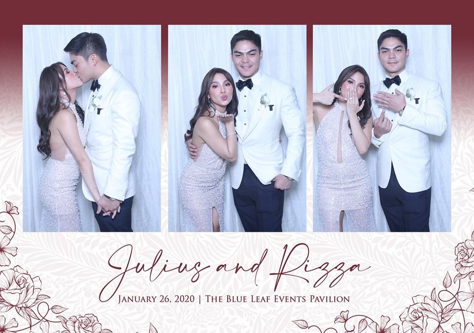 Julius and Rizza’s Wedding – Mirror Booth