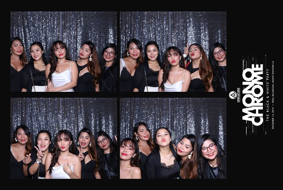 Open Access Black and White Party – Booth 1