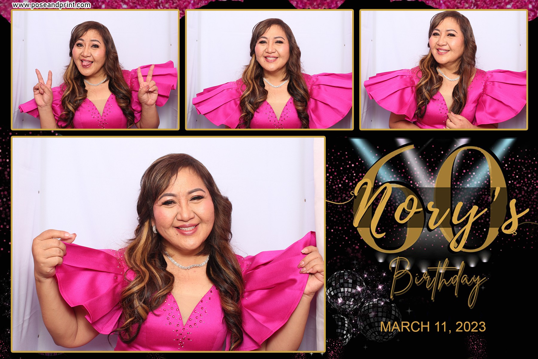 Nory’s 60th Birthday – Vintage Booth