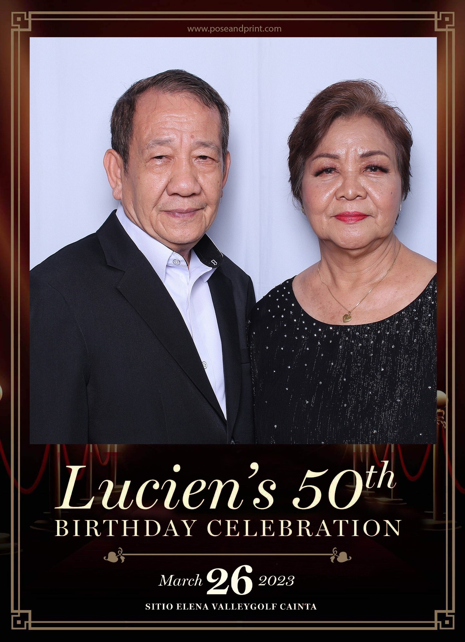 Lucien’s 50th Birthday – Toonify Booth