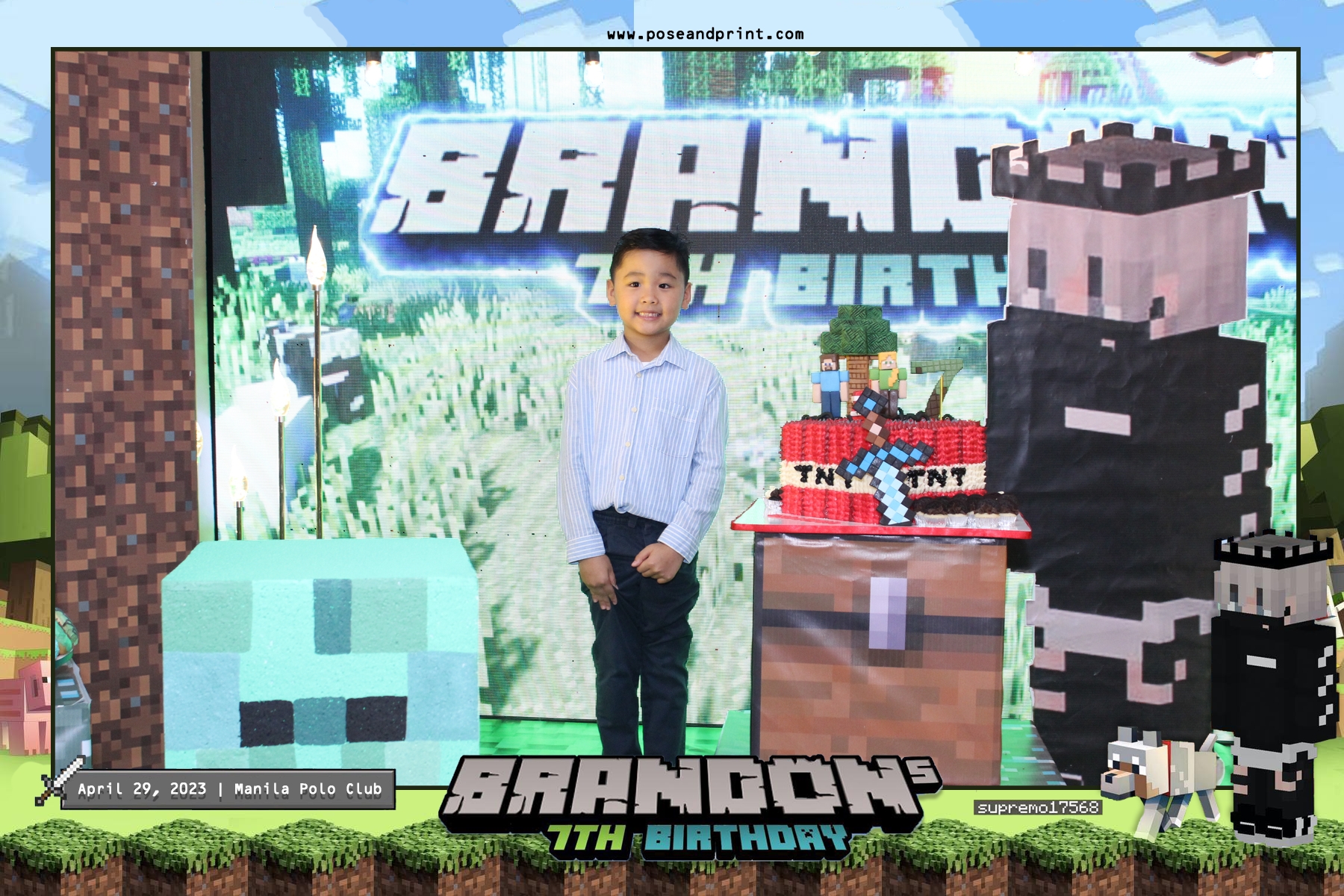 Brandon’s 7th Birthday – Photoman