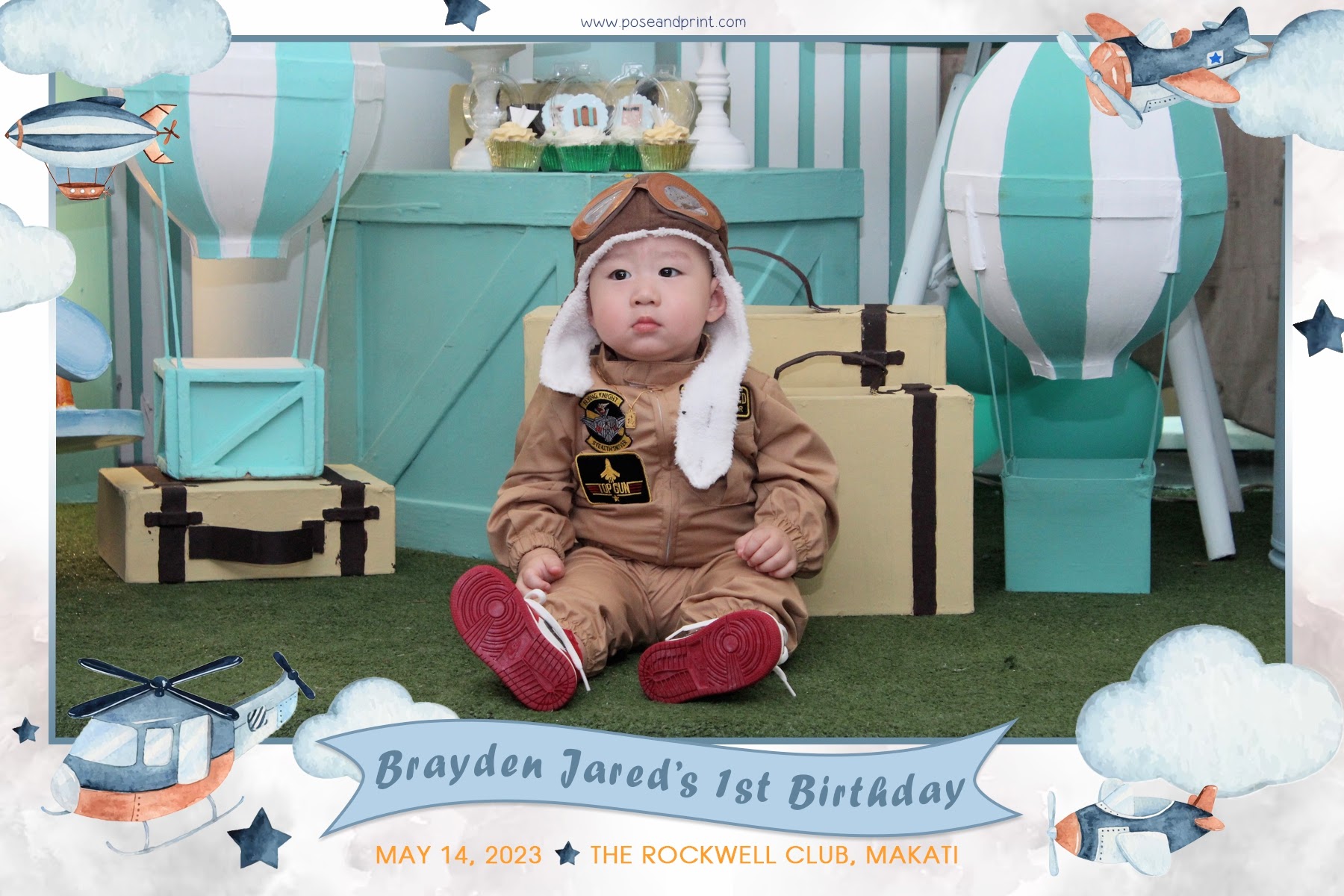 Brayden Jared's 1st Birthday - Photoman