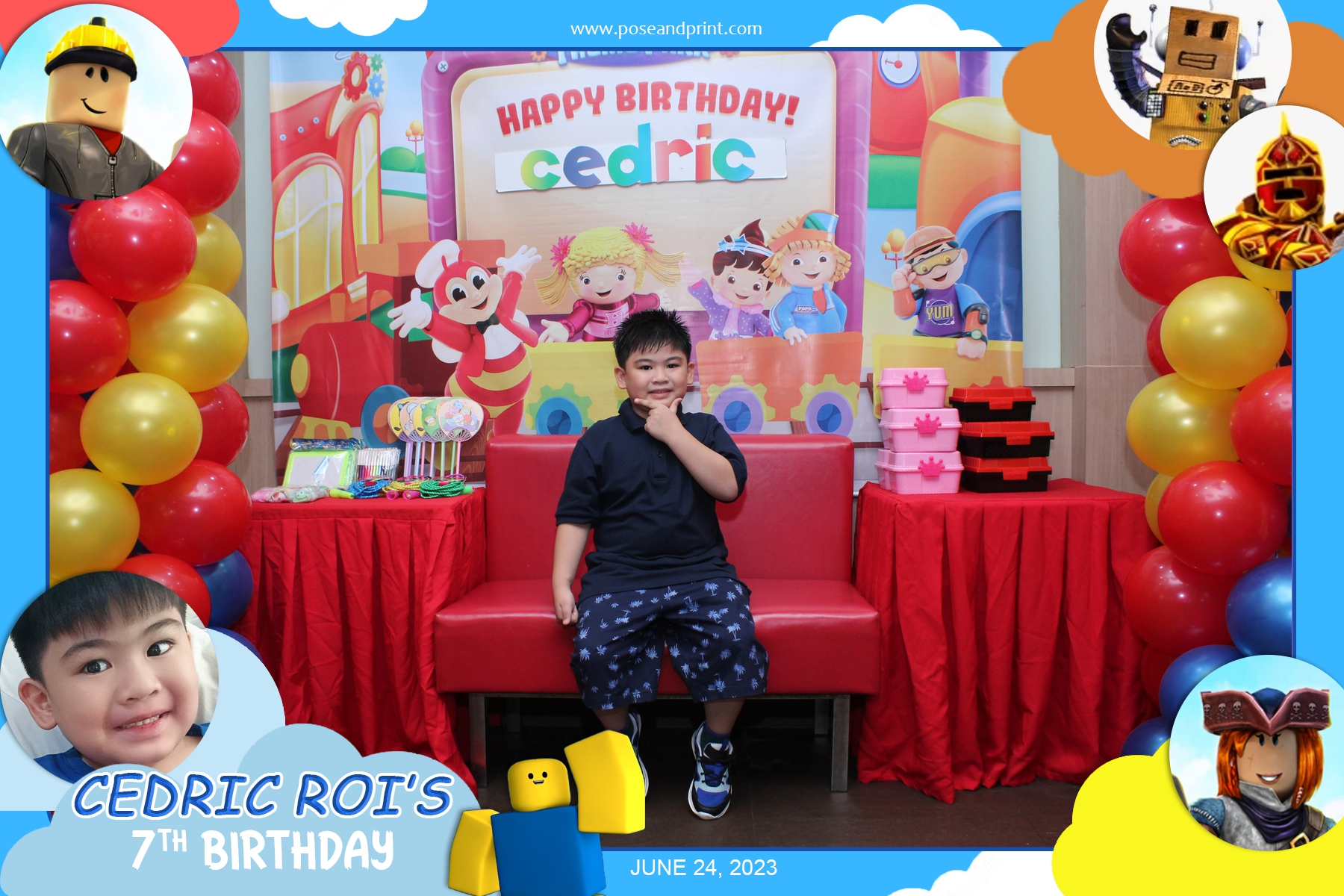 Cedric Roi’s 7th Birthday – Photoman