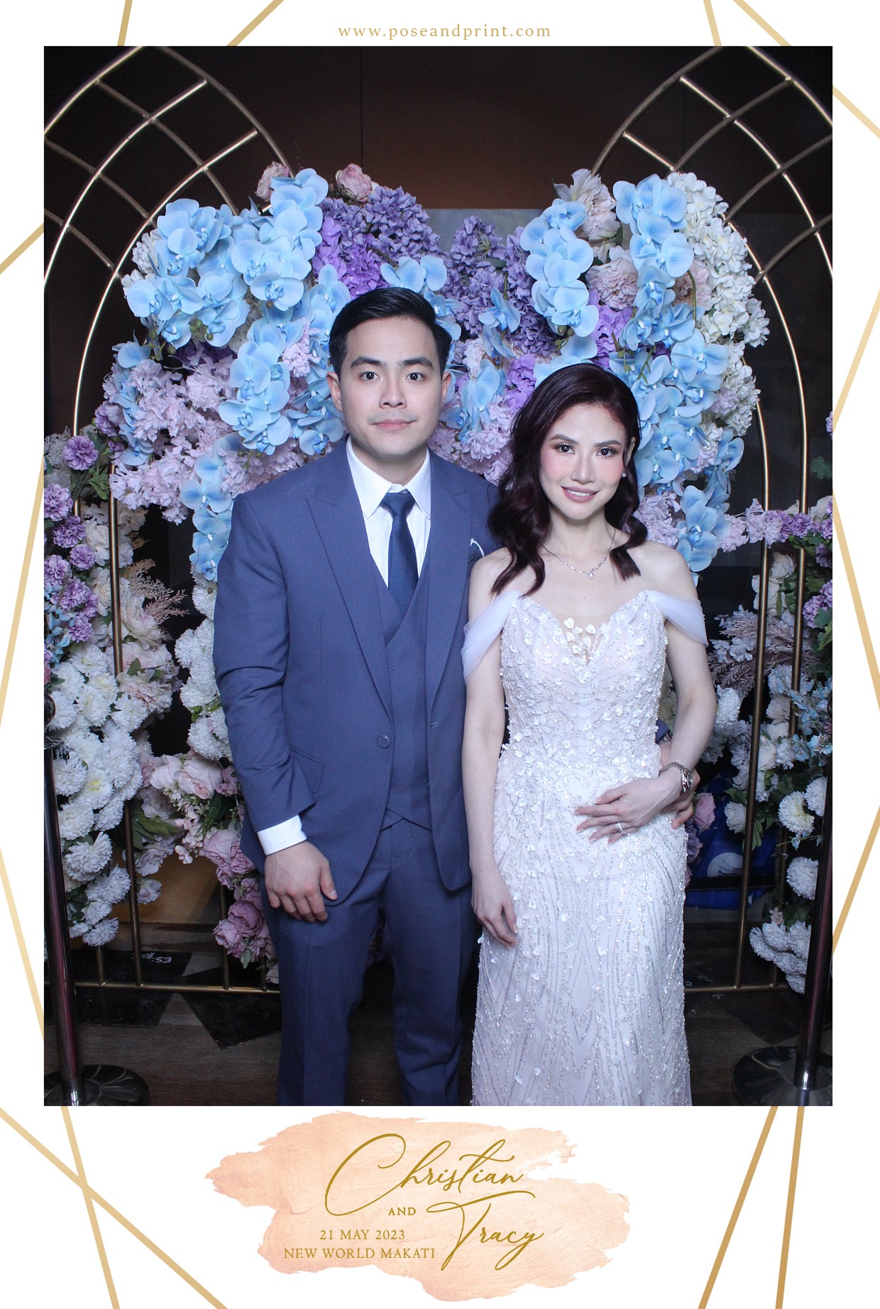 Christian and Tracy’s Wedding – Mirror Booth