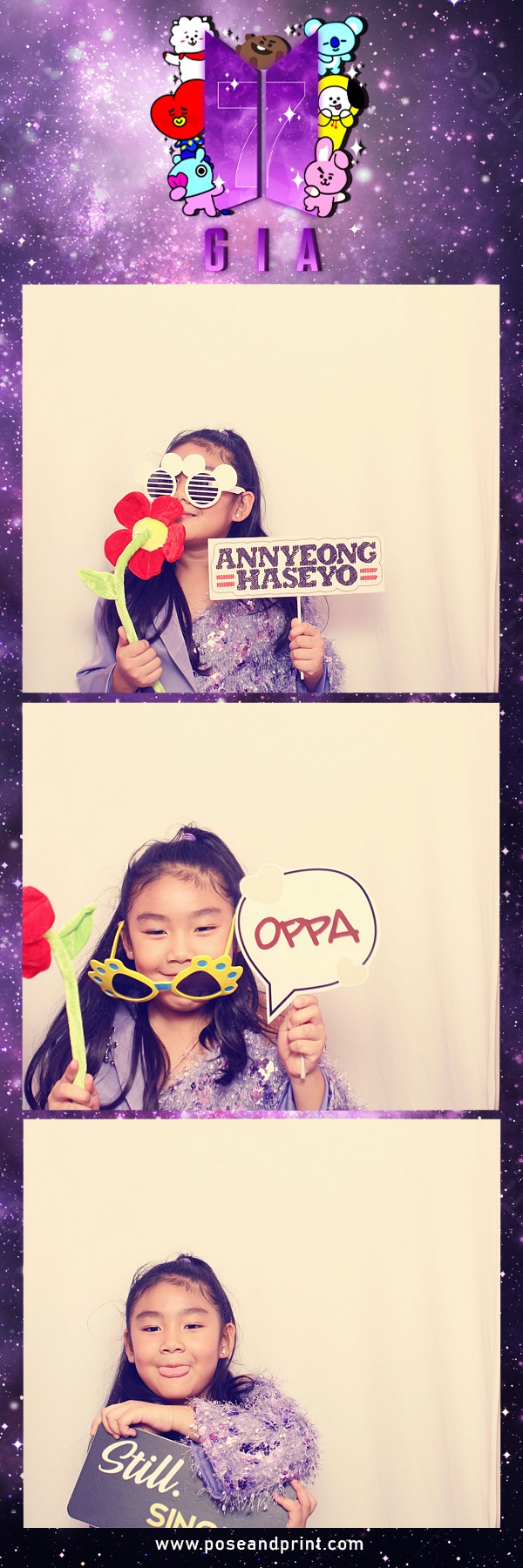 Gia’s 7th Birthday – Vintage Booth