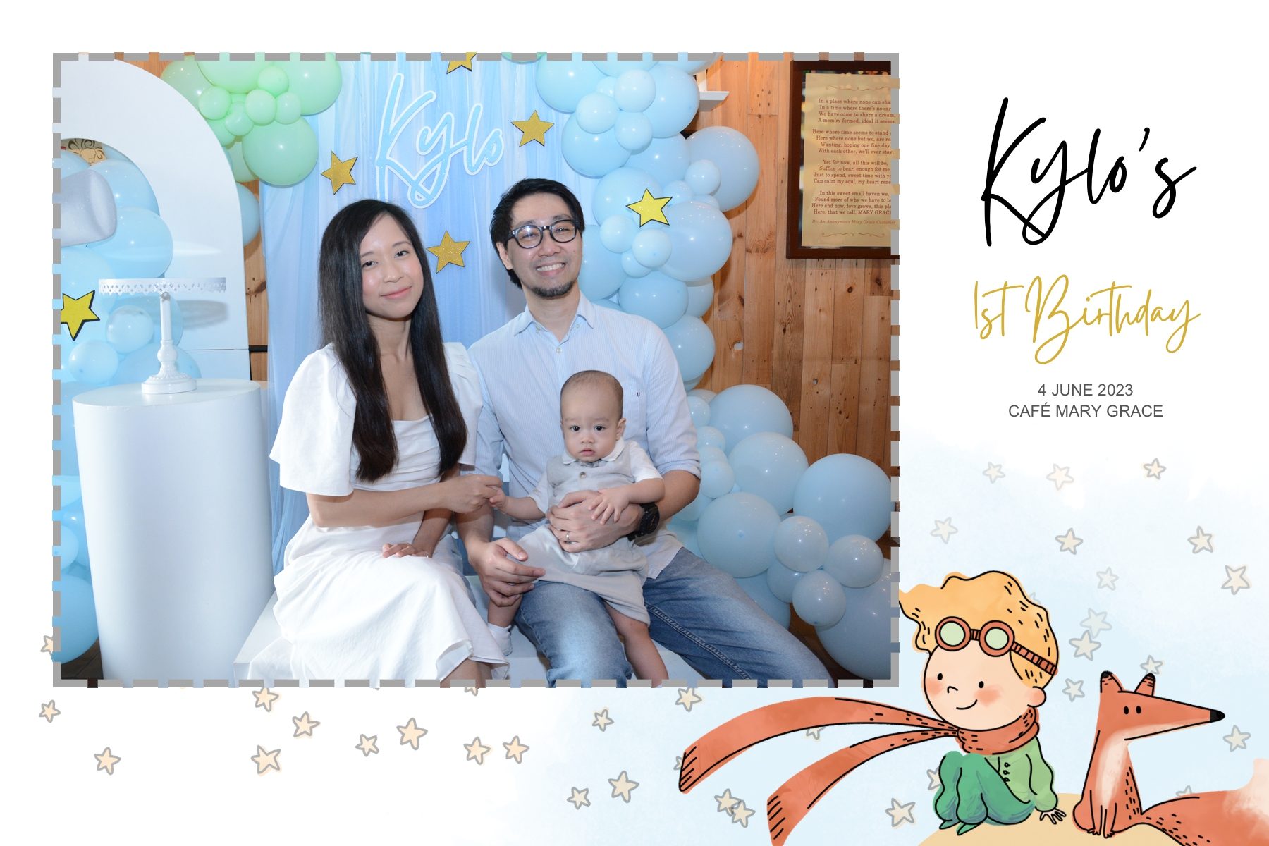 Kylo’s 1st Birthday – Photoman