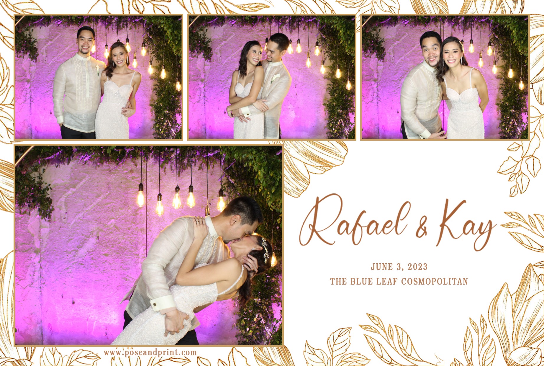 Rafael and Kay’s Wedding – Boomerang Prints