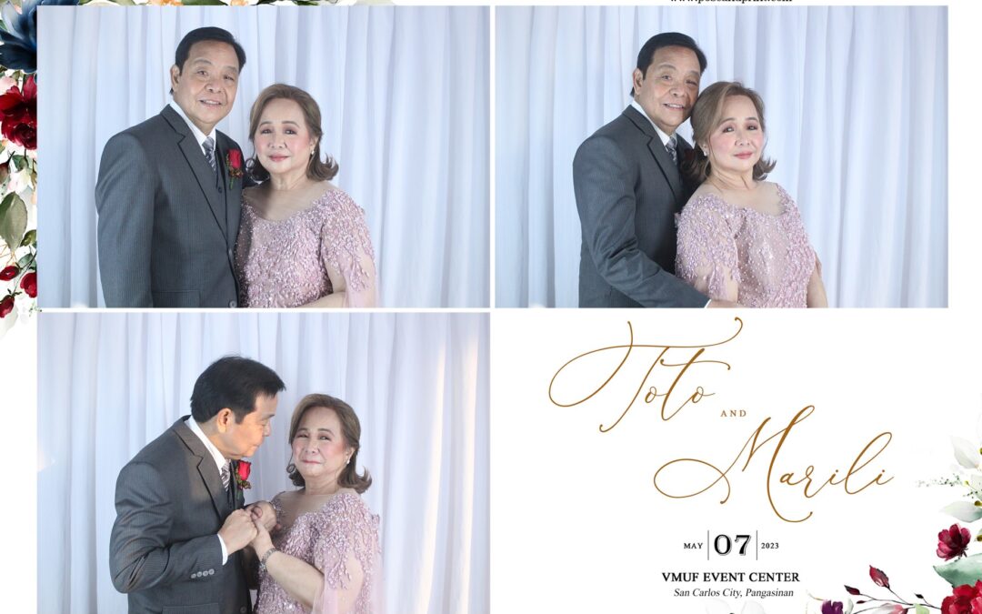 Toto and Marili’s Wedding Anniversary – Mirror Booth 1