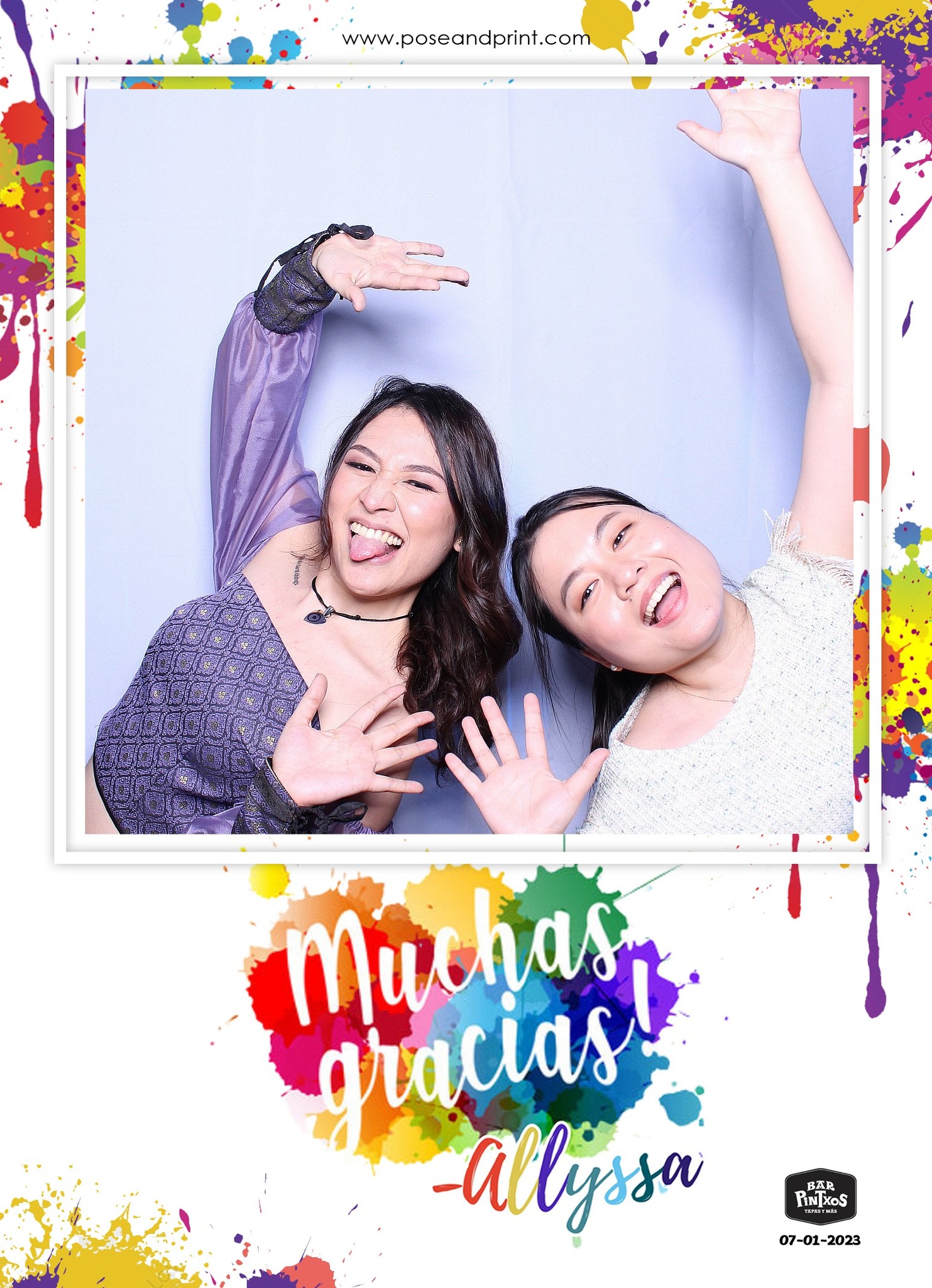 Allyssa's Birthday and SendOff Party - Toonify Booth
