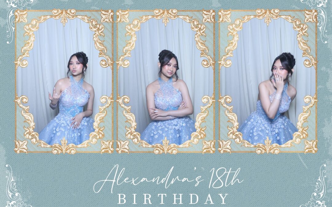 Alexandra’s 18th Birthday – Mirror Booth