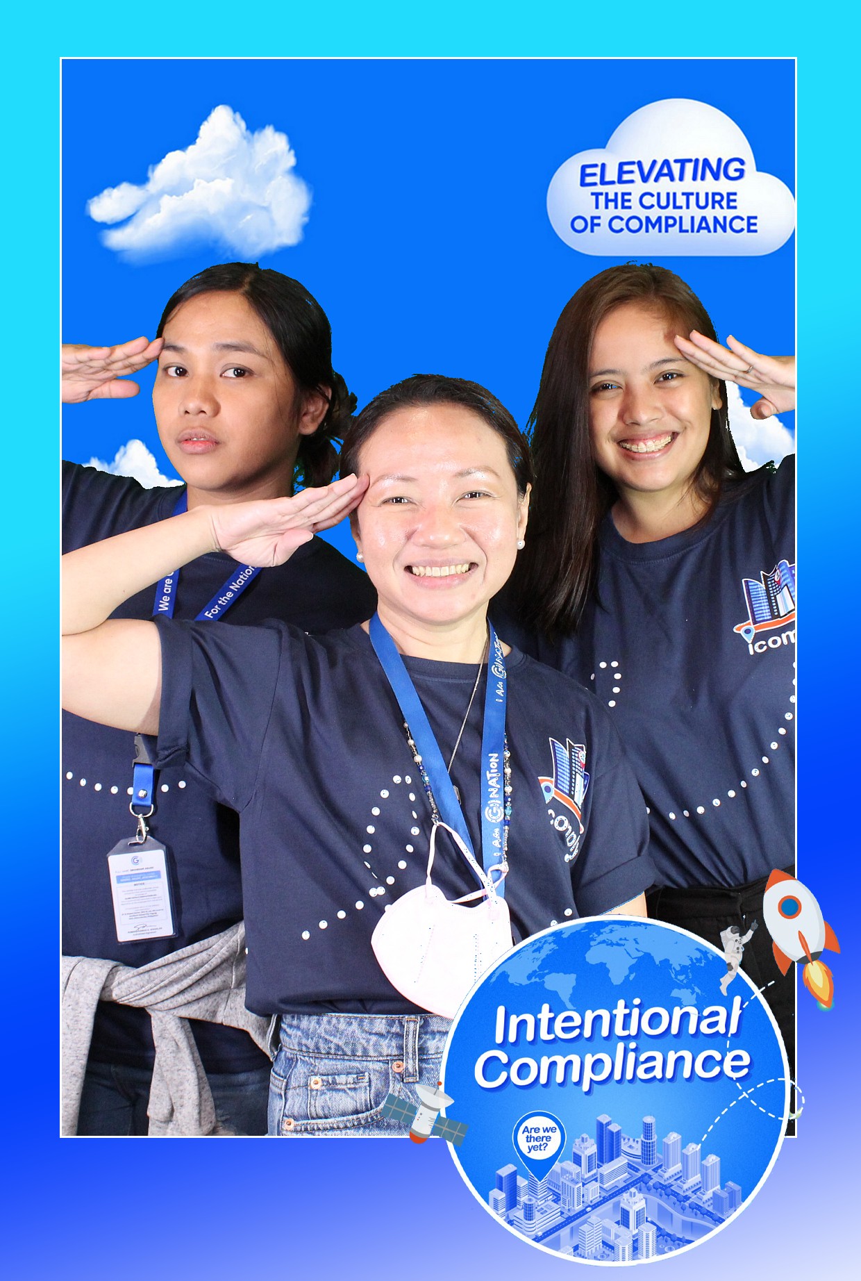 Gcash Intentional Compliance – Greenscreen Booth