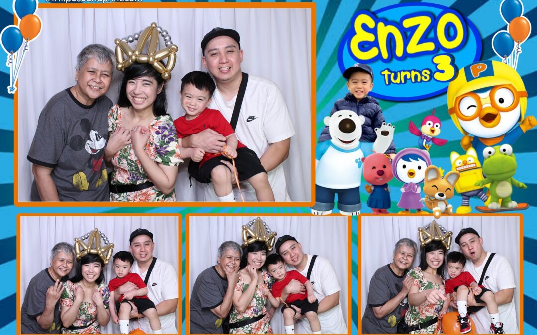 Enzo’s 3rd Birthday – Boomerang Prints