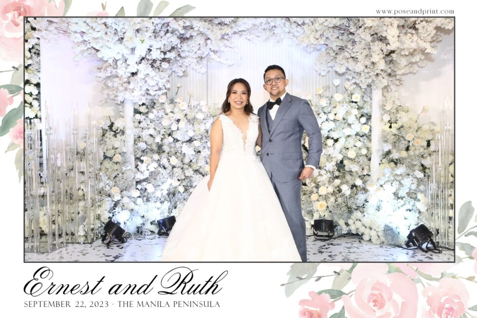 Ernest and Ruth's Wedding - Photoman - Pose And Print Photobooth ...