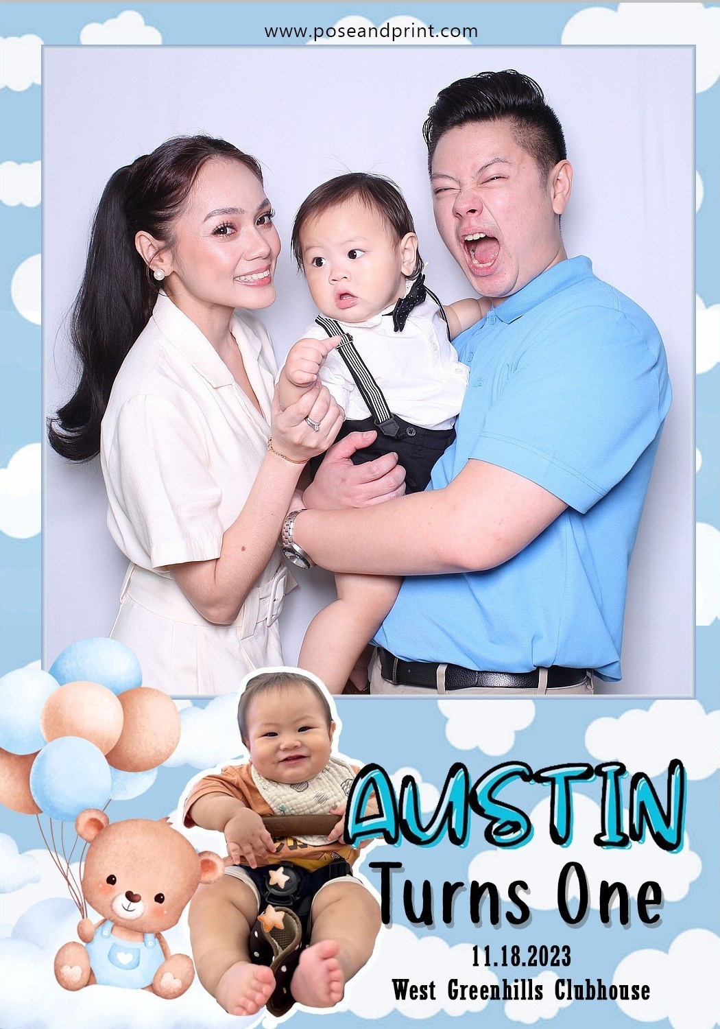 Austin’s 1st Birthday – Toonify Prints