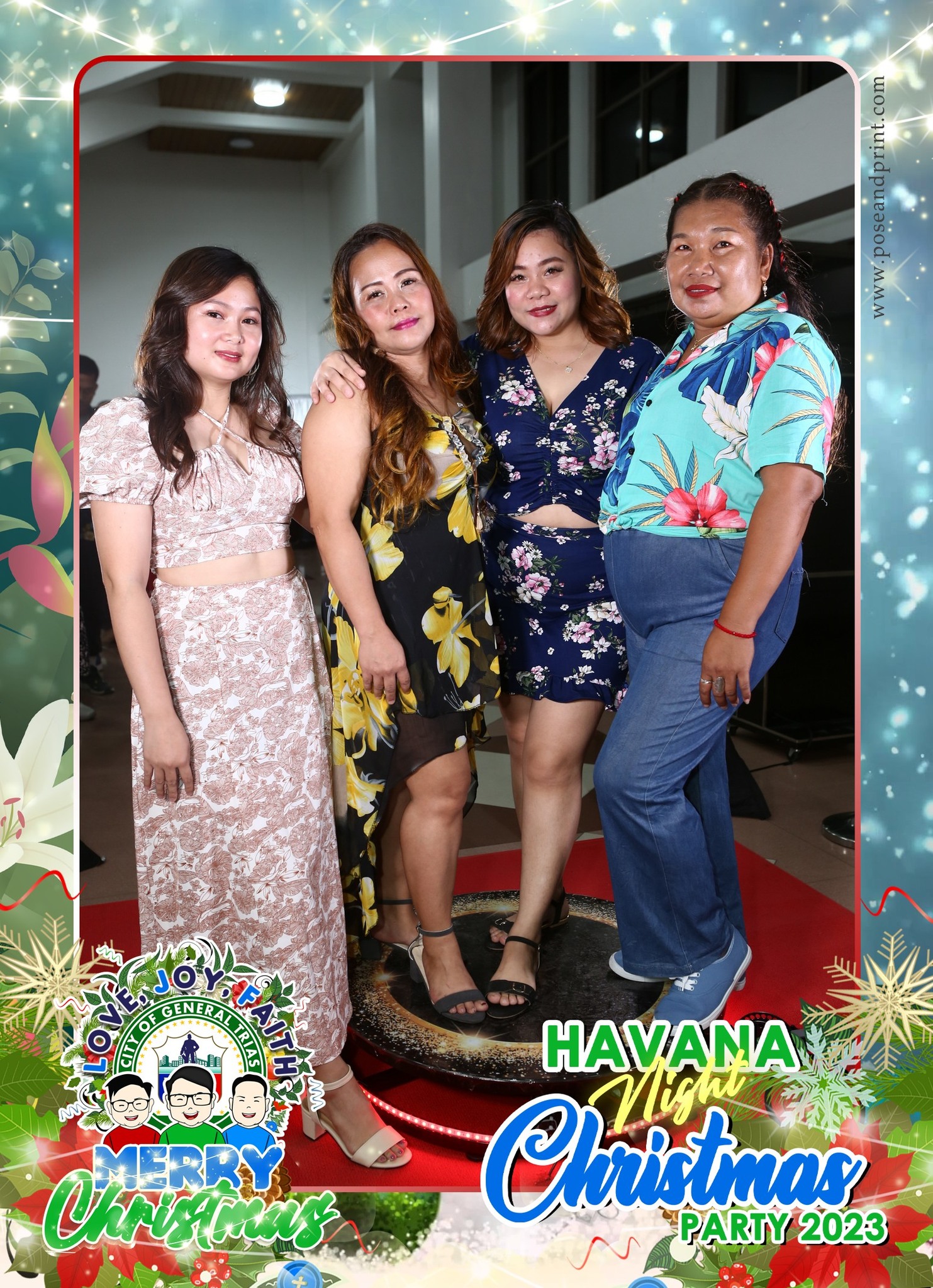 Havana Night Christmas Party – Pose 360 Prints