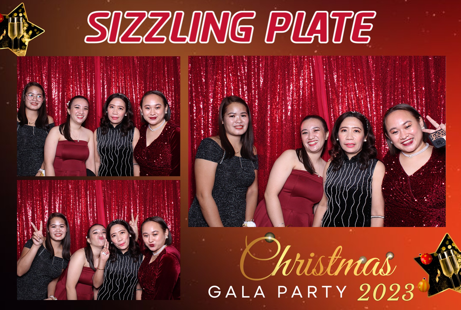 Sizzling Plate Christmas Gala Party 2023